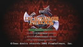 une photo d'Ã©cran de Les Royaumes Perdus sur Nintendo Gamecube